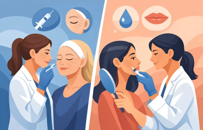 Anti Wrinkle Injections vs Dermal Fillers