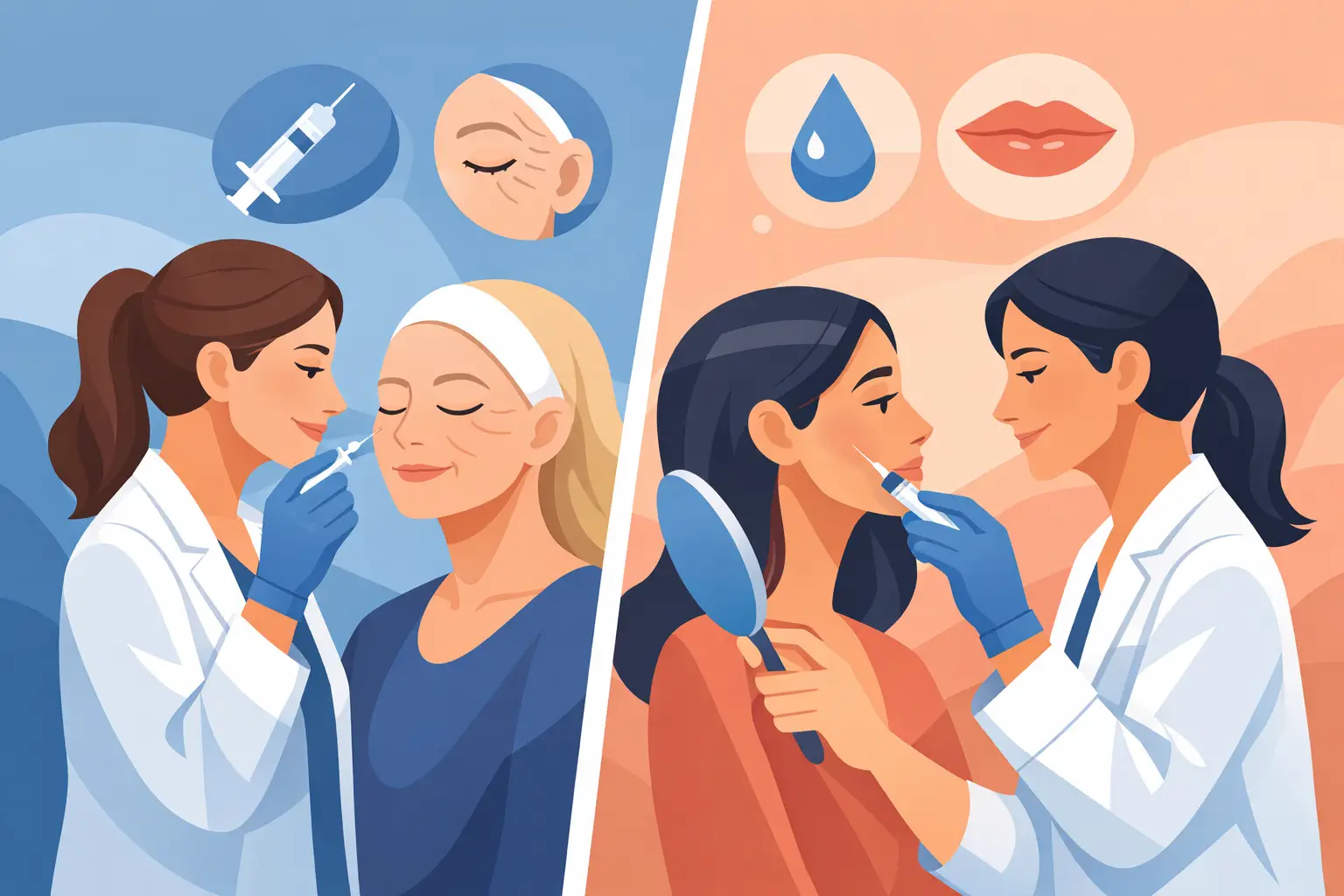 Anti Wrinkle Injections vs Dermal Fillers