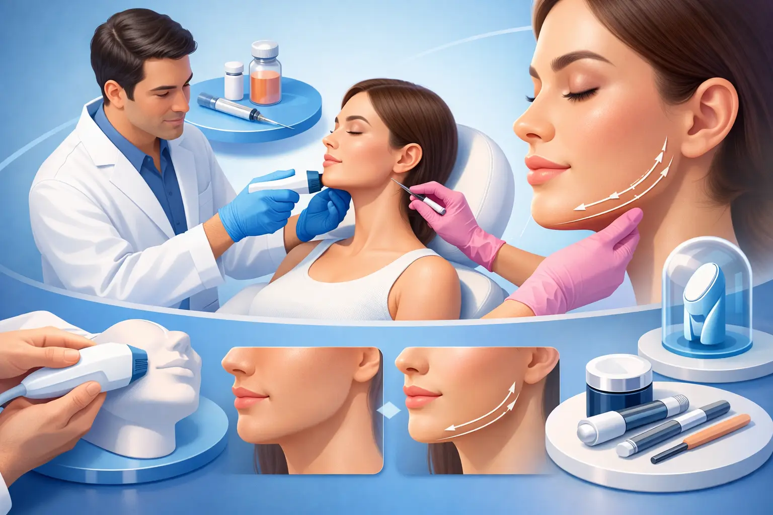 Best Non Surgical Jawline Treatments
