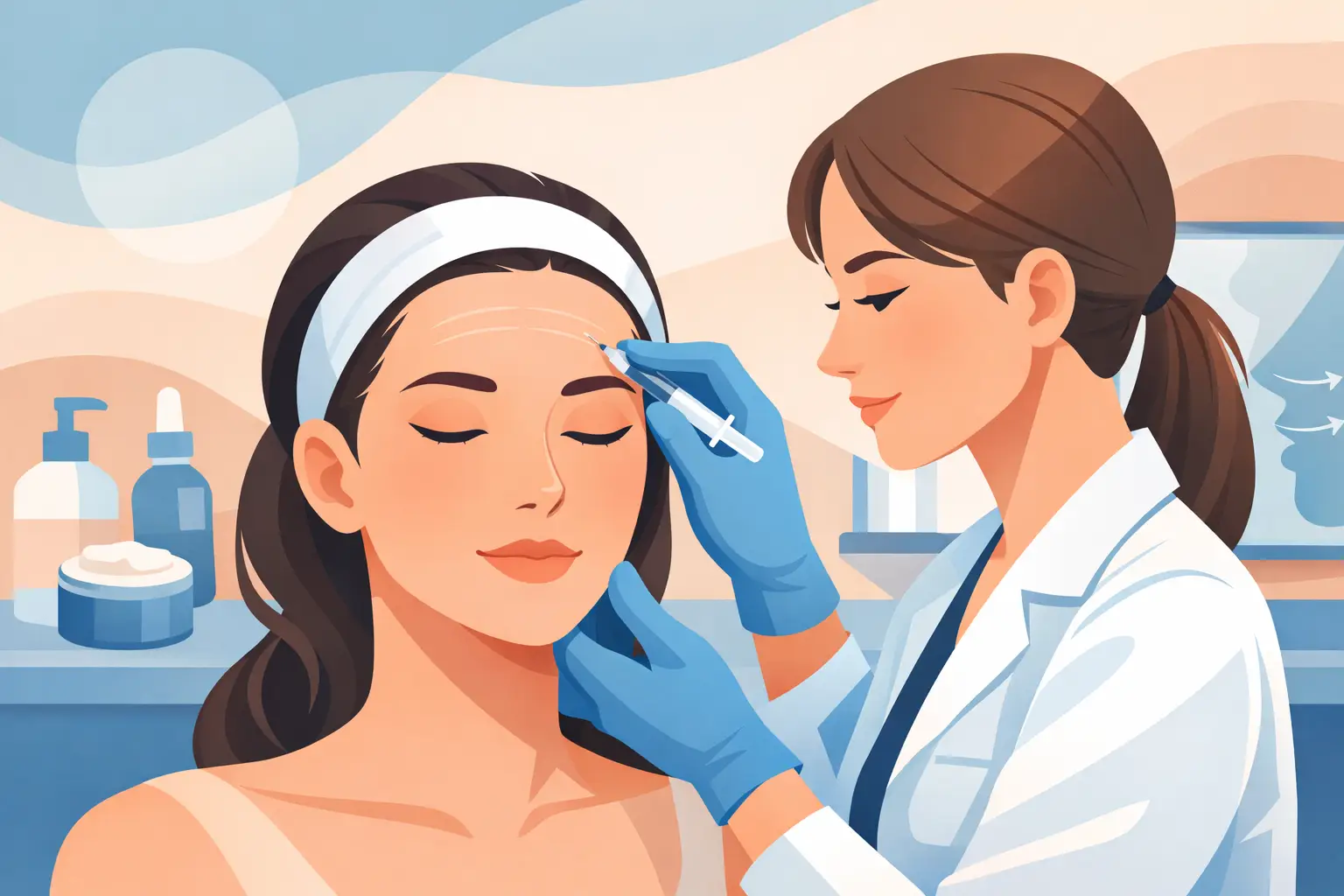 How to Soften Forehead Lines Safely