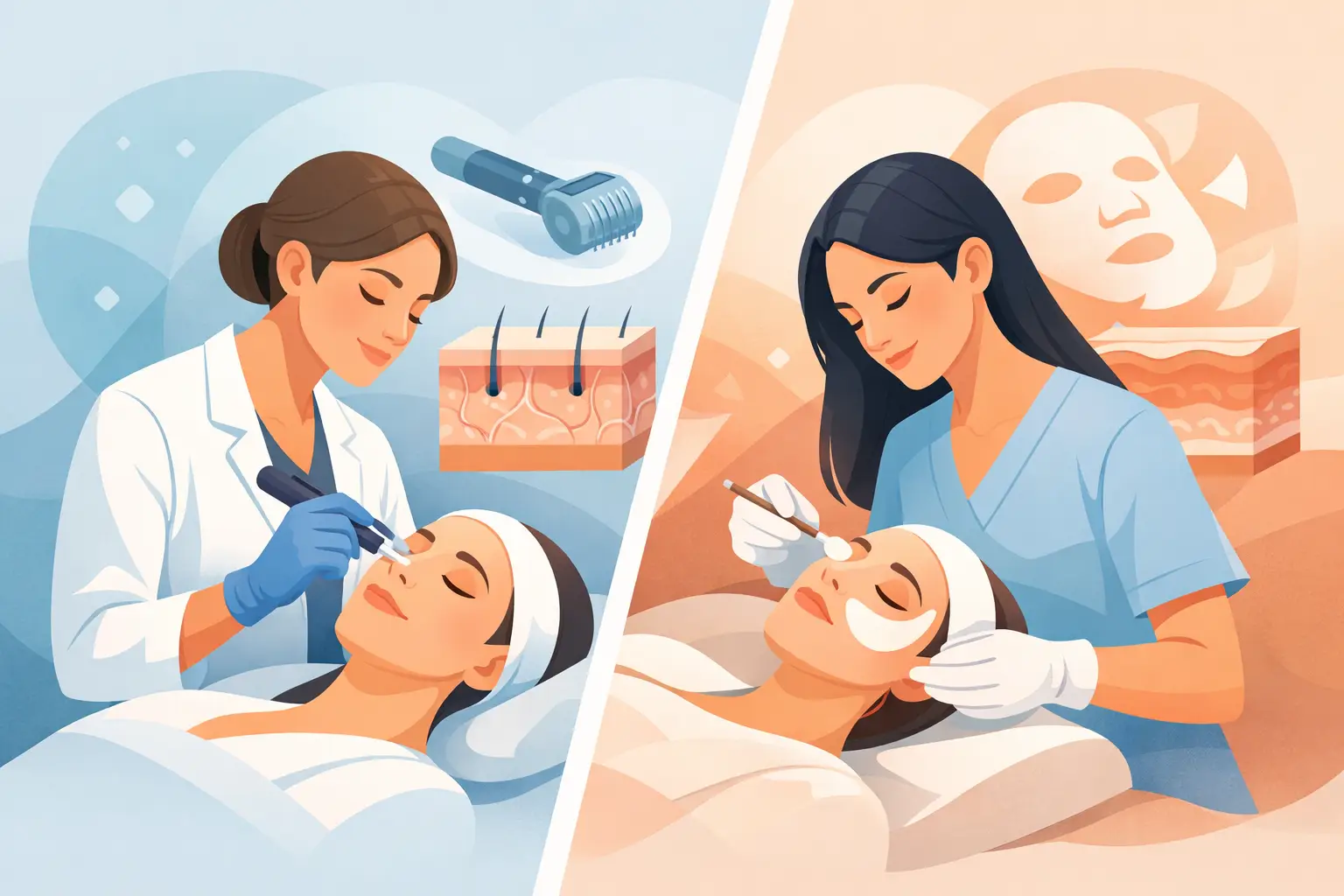 Microneedling vs Chemical Peel: Which Suits You?