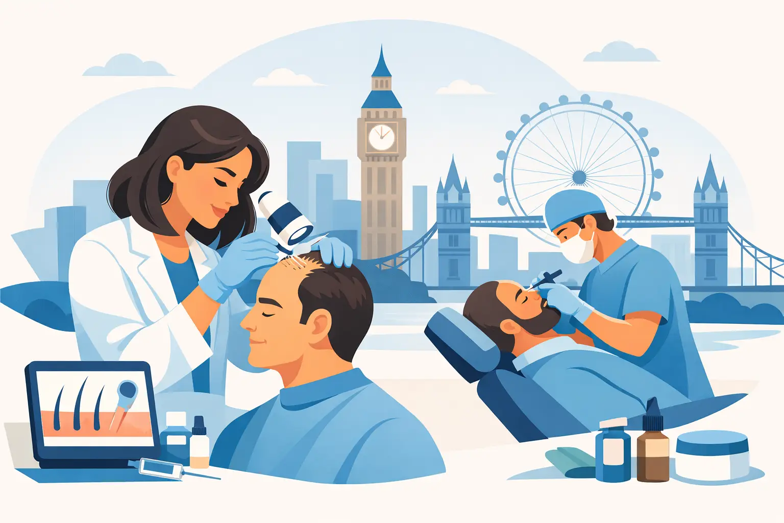 Hair Restoration London: What to Expect