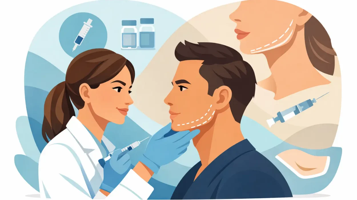How to Choose Filler for Jawline Contouring