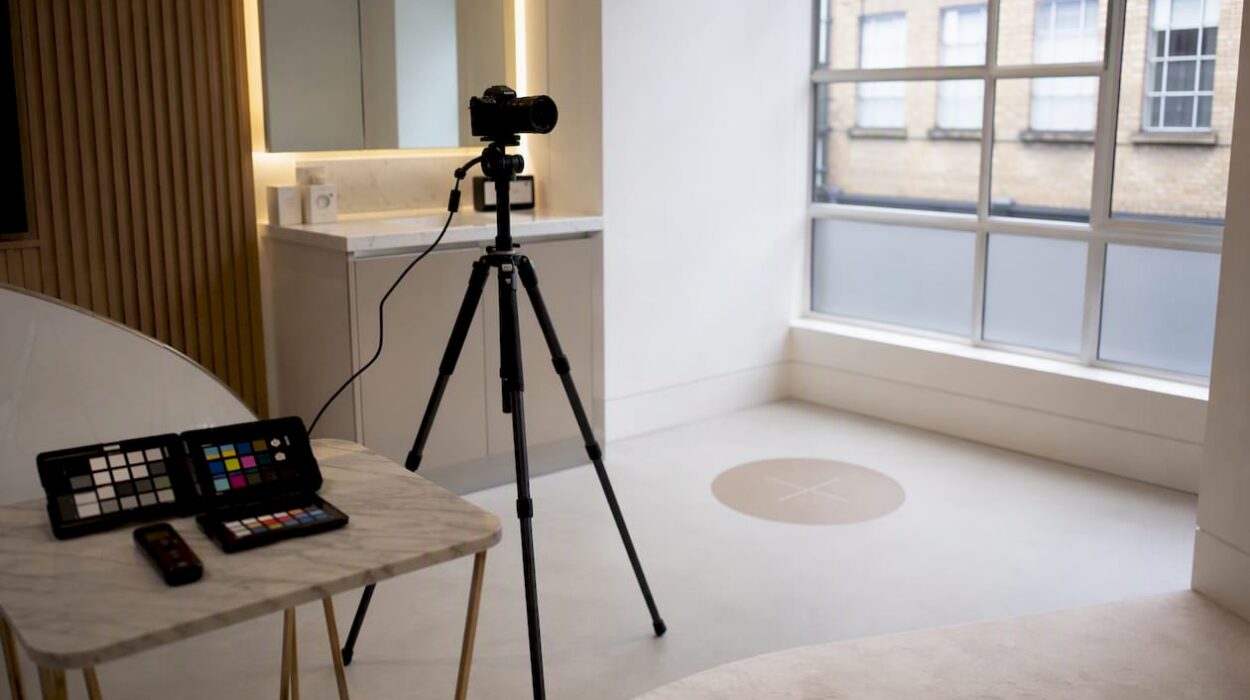 Photography setup for clinic before after gallery