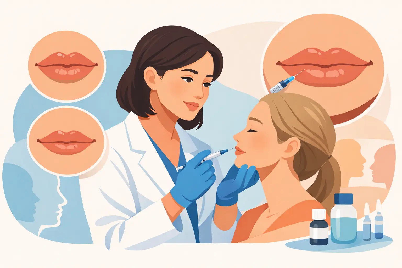 Lip Filler Correction Case Study for Natural Balance