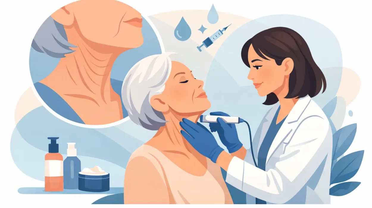 Treatment for Crepey Neck Skin That Works