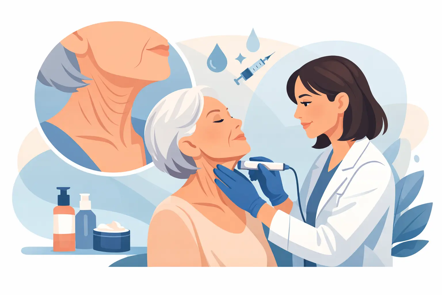 Treatment for Crepey Neck Skin That Works