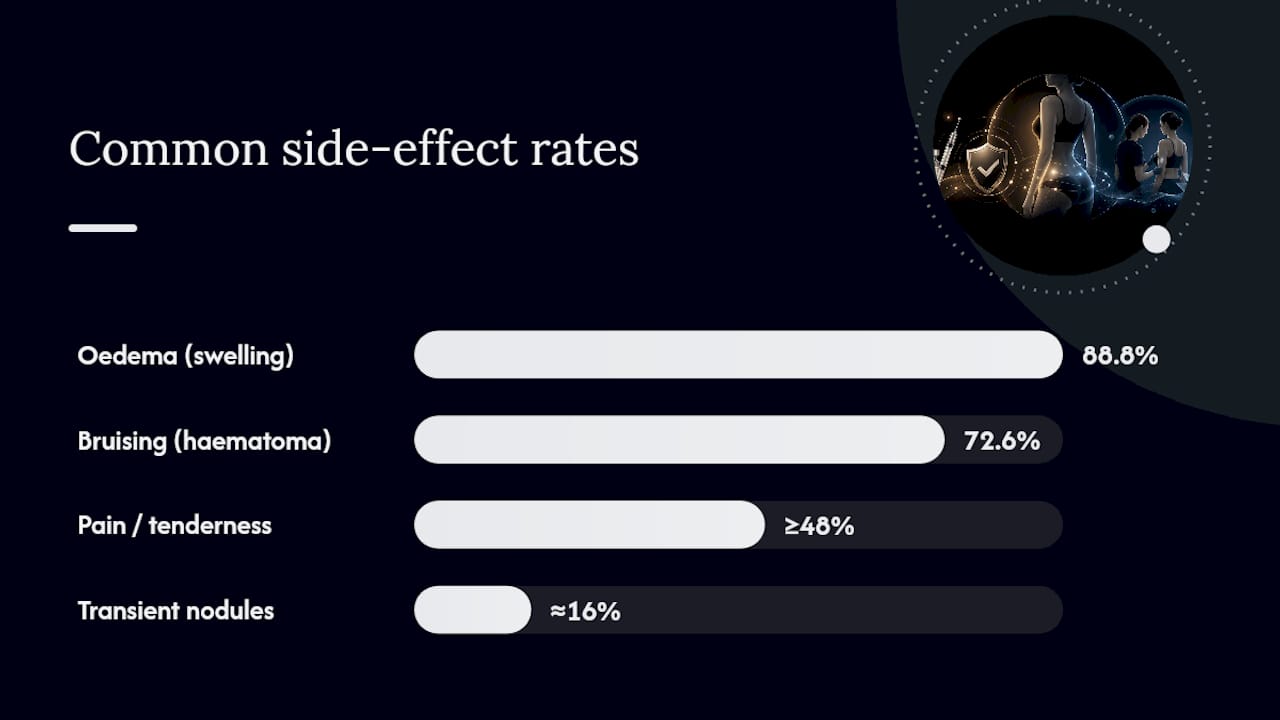Reported Aqualyx side effect rates