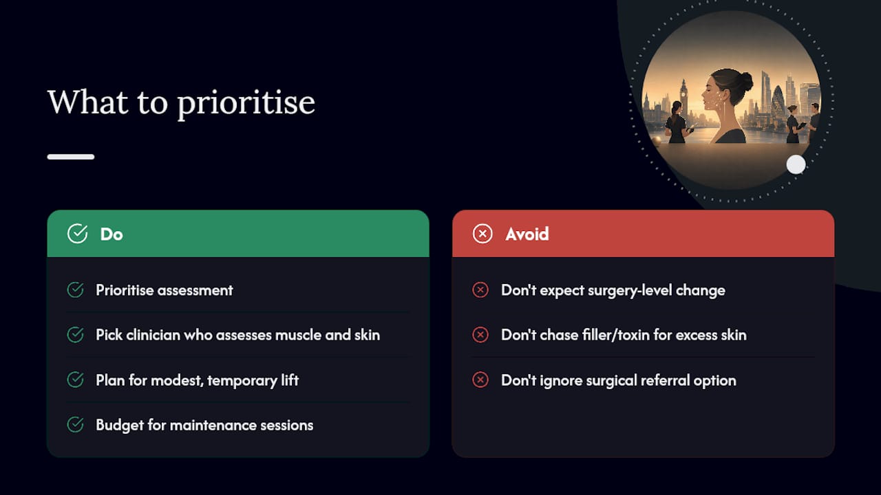 What the evidence actually tells you to prioritise — overview diagram