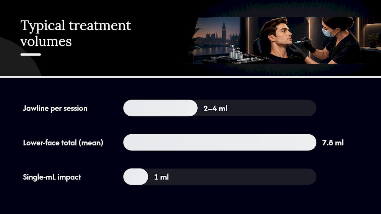 What is male jawline filler and how does it work? — overview diagram