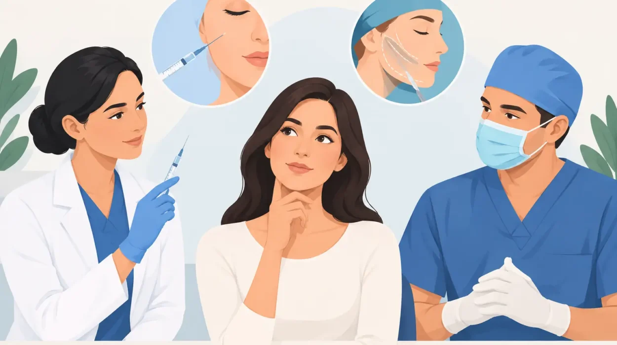 Filler Versus Surgery: Which Suits Your Goals?