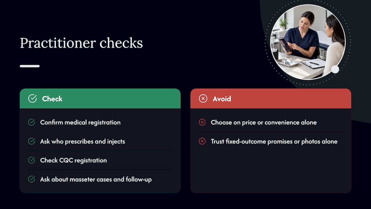 Five checks for choosing a qualified practitioner