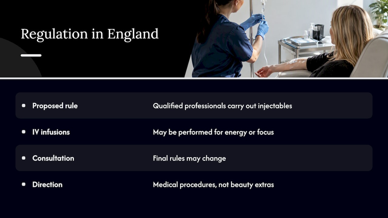 The regulatory picture in England — overview diagram